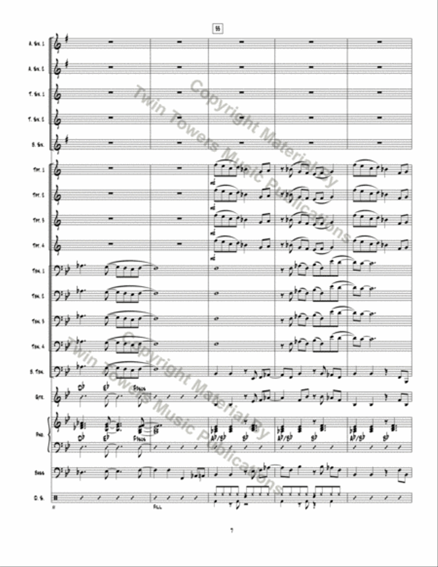 Slipstream Jazz Ensemble scores gallery preview page 8