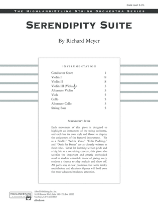 Serendipity Suite: Score
