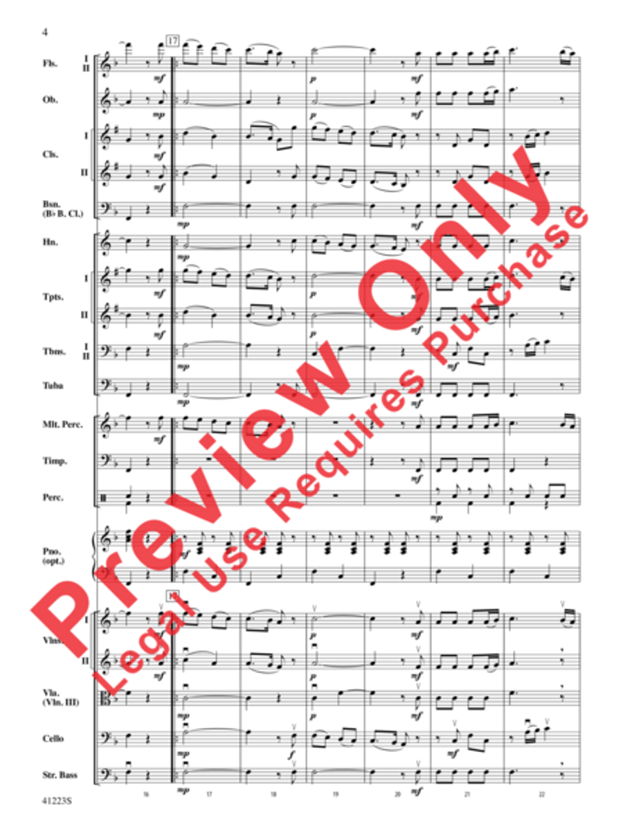 Joyful Holidays Full Orchestra scores gallery preview page 5