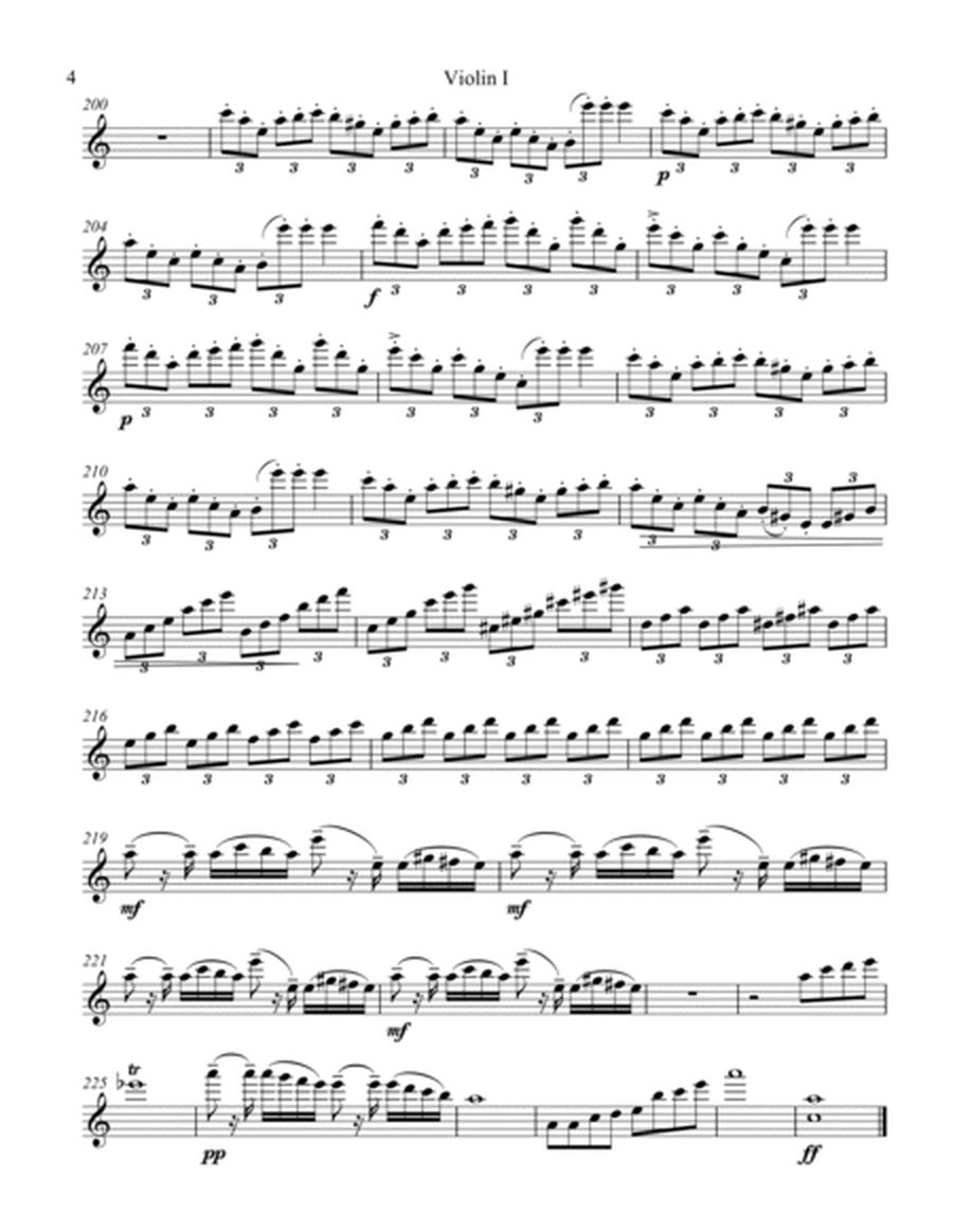 Paganini Caprice 24 for String Quartet image number null