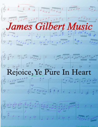 Book cover for Rejoice, Ye Pure In Heart