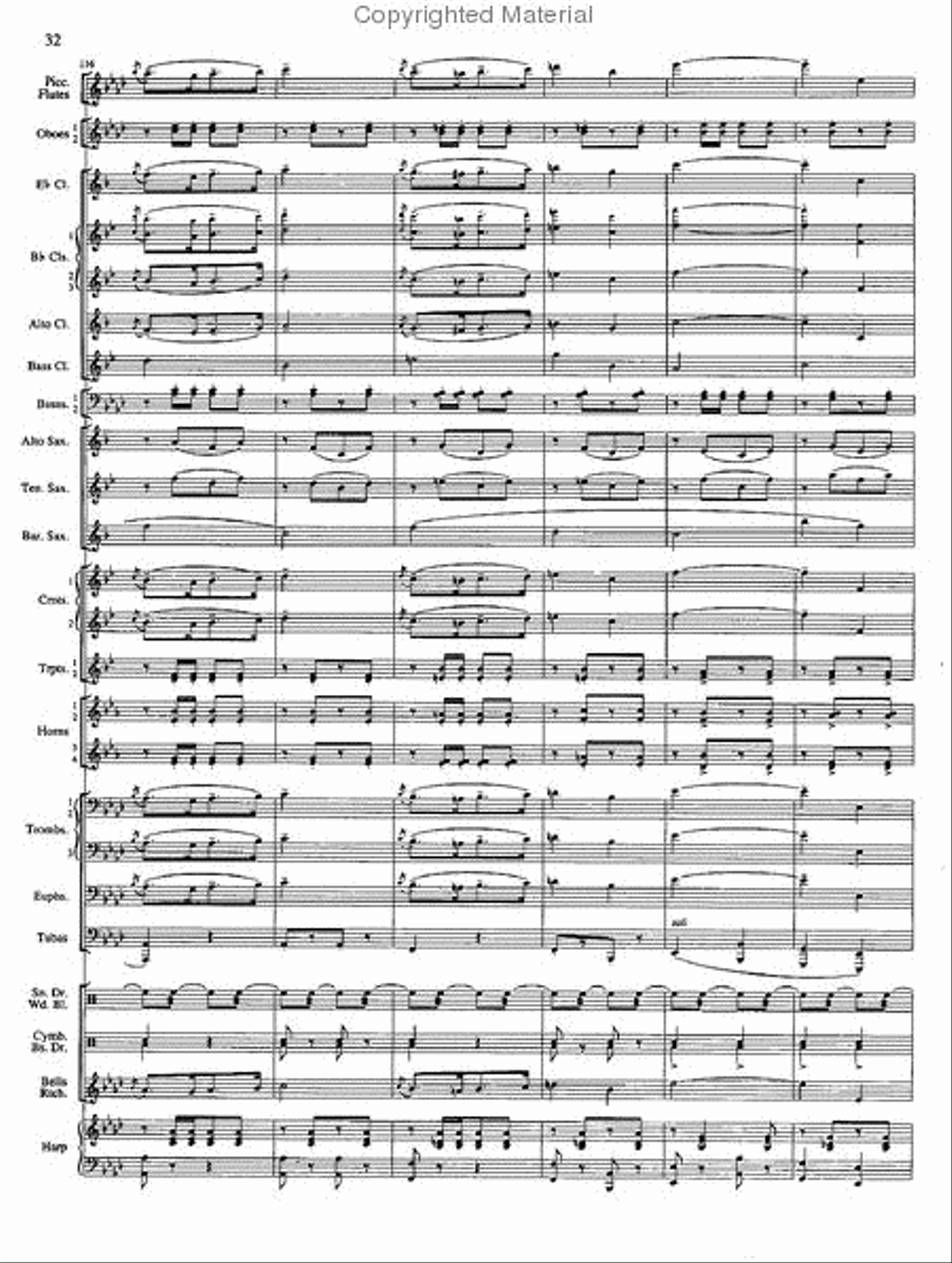 The Fairest of the Fair Concert Band scores gallery preview page 21