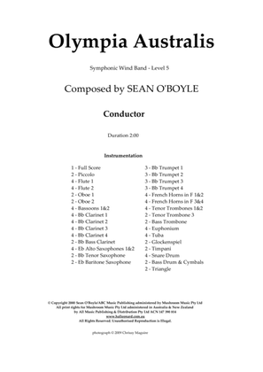 Olympia Australis (Symphonic Wind Band) - Score