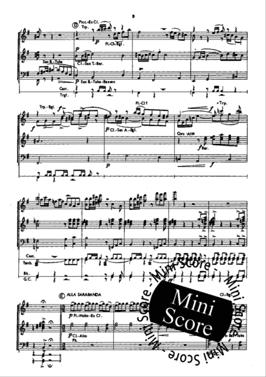 Aus Kastilien Aus Kastilien Concert Band scores gallery preview page 5