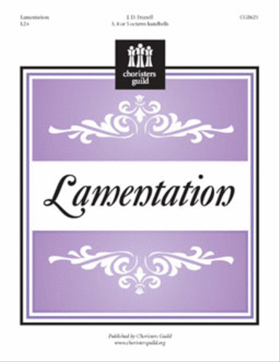Lamentation Handbell Choir scores gallery preview page 1