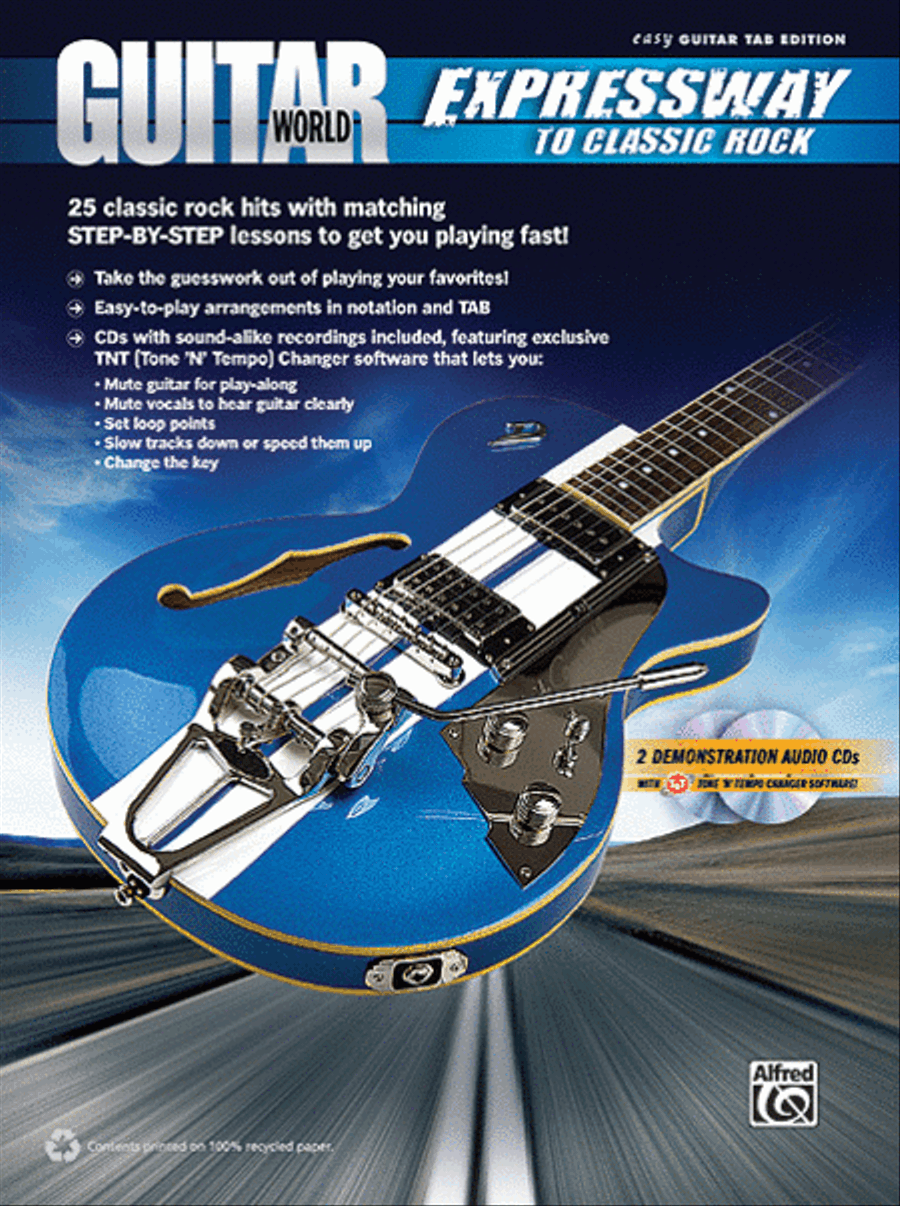 Guitar World -- Expressway to Classic Rock Guitar scores gallery preview page 1