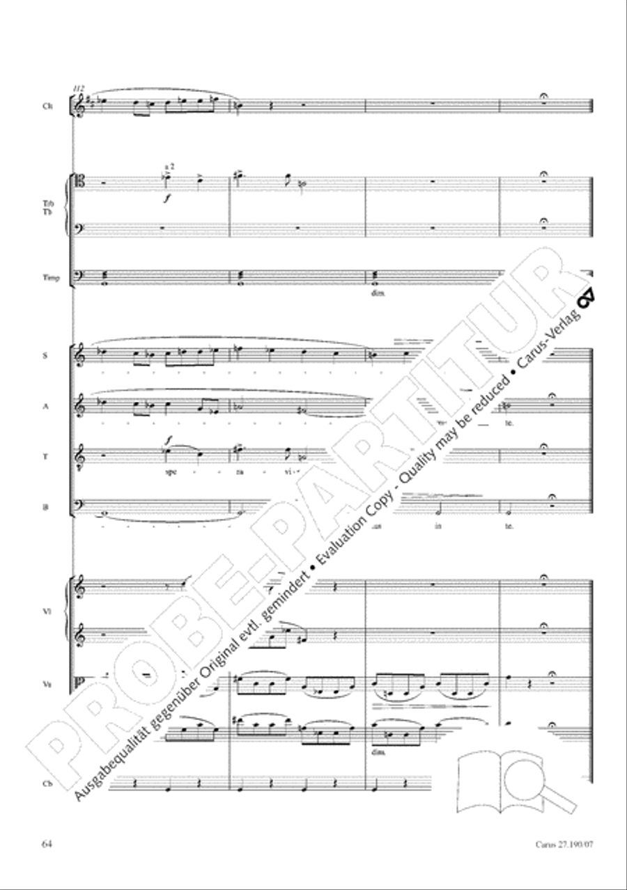 Te Deum 4-Part scores gallery preview page 72