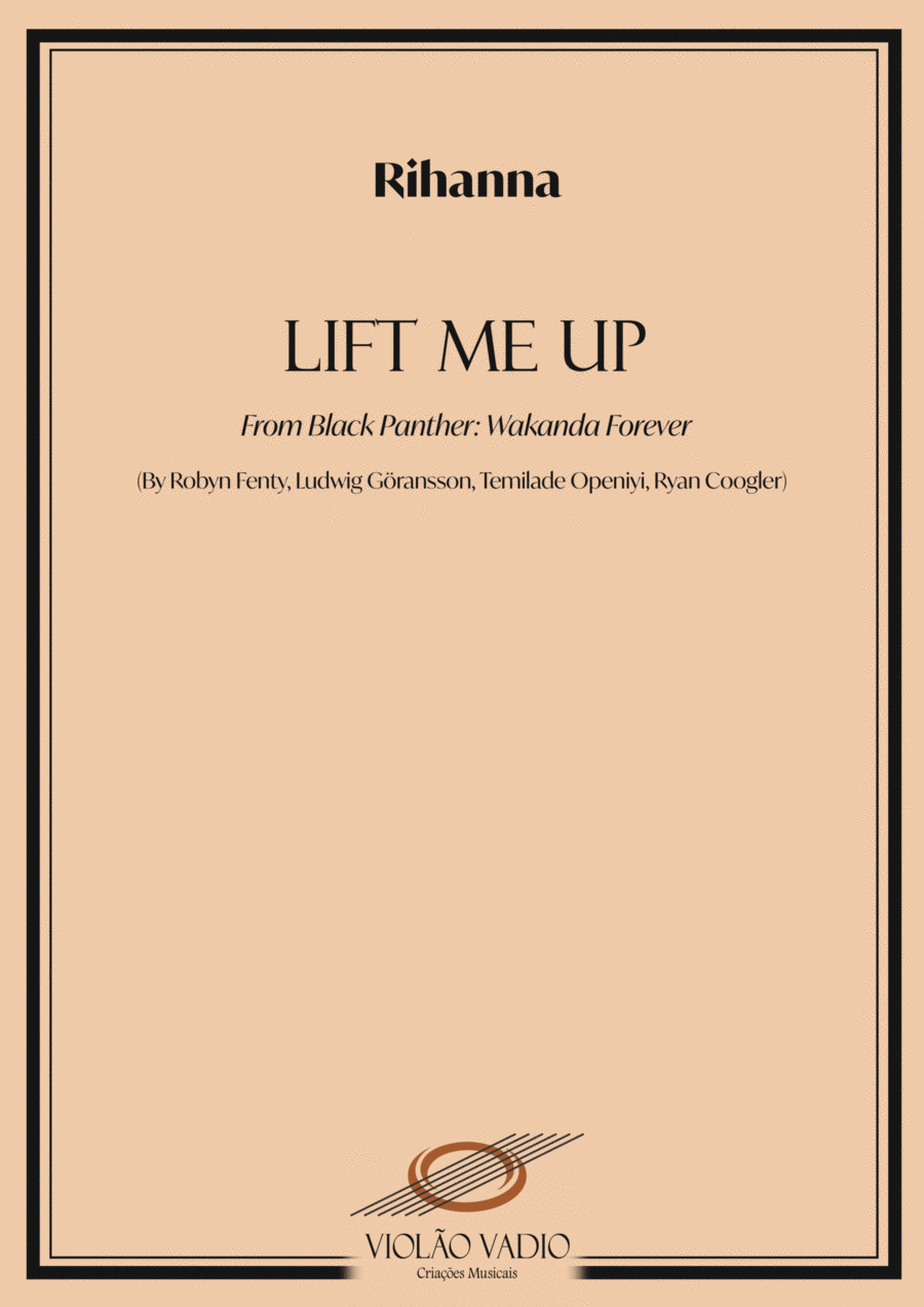 Lift Me Up Violin Solo scores gallery preview page 1