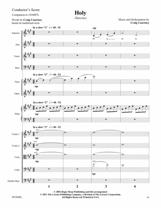 Holy (Sanctus) - Instrumental Ensemble Score and Parts