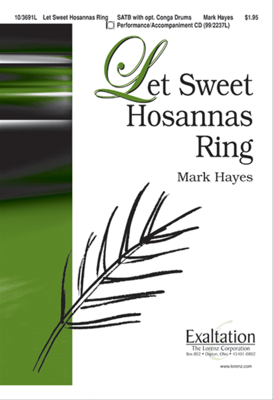 Let Sweet Hosannas Ring 4-Part scores gallery preview page 1