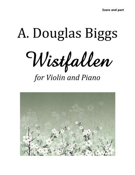 Wistfallen for Violin and Piano image number null