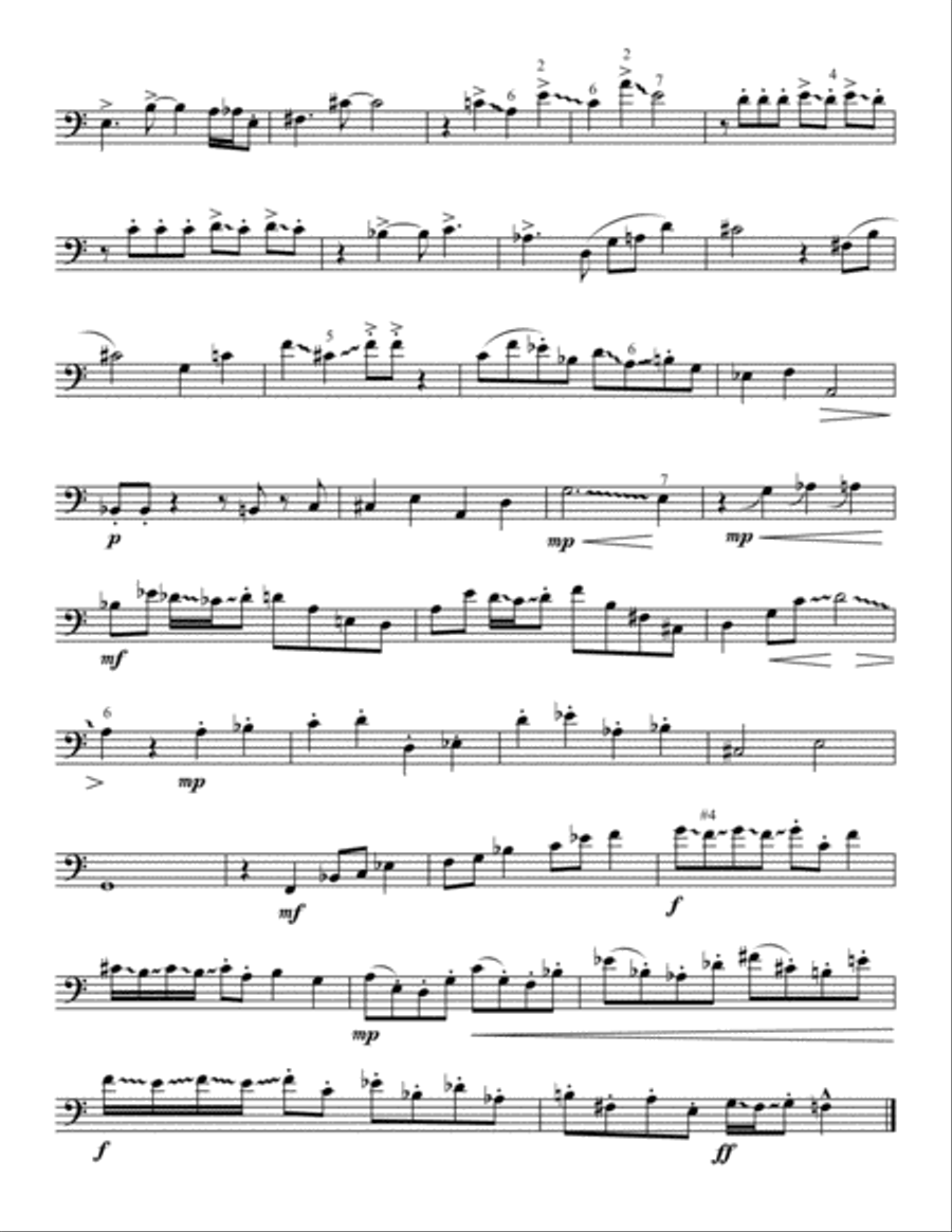 Trombone Insights Trombone Solo scores gallery preview page 5