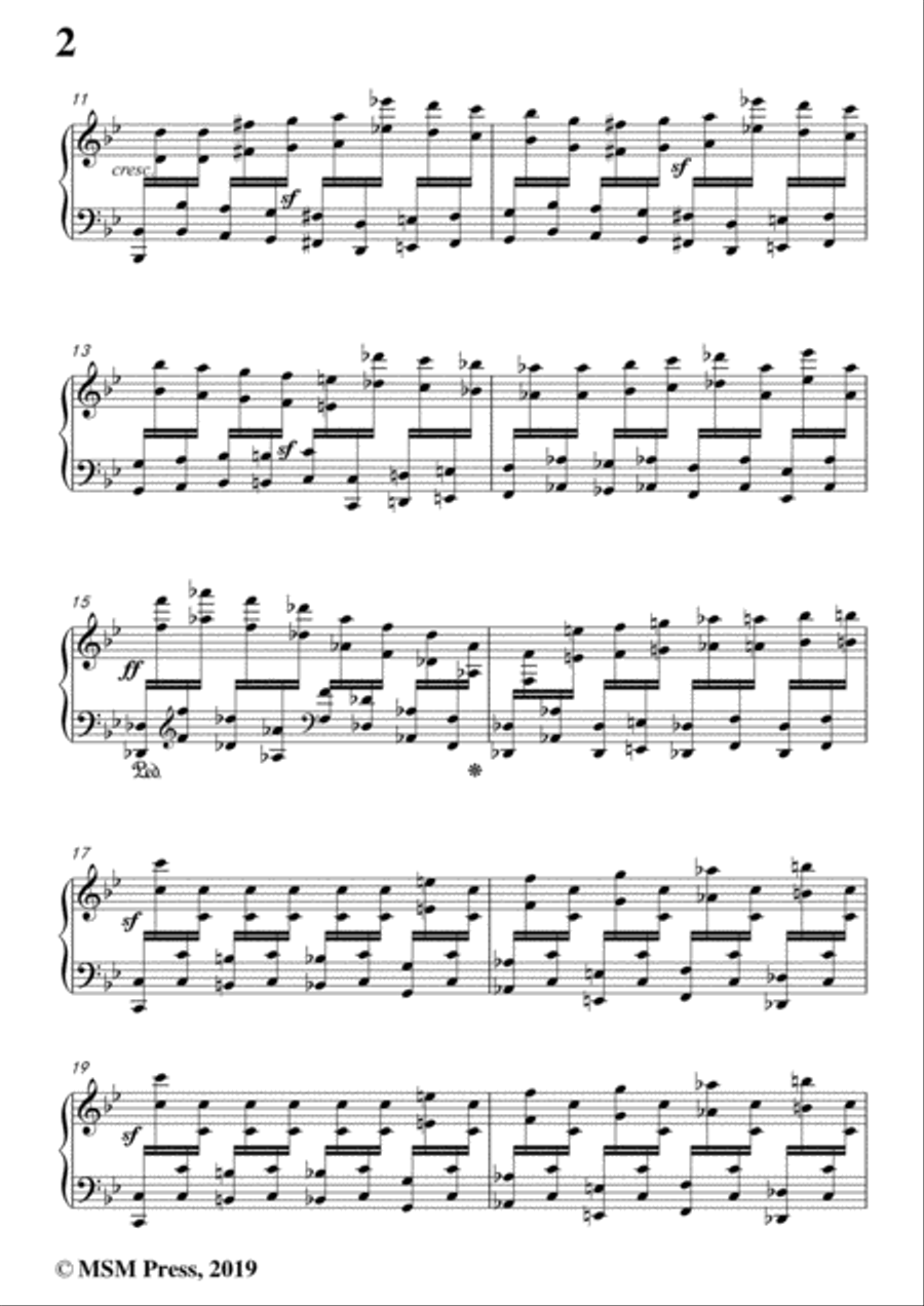 Czerny-The Art of Finger Dexterity,Op.740 No.38,for Piano Piano Solo scores gallery preview page 4