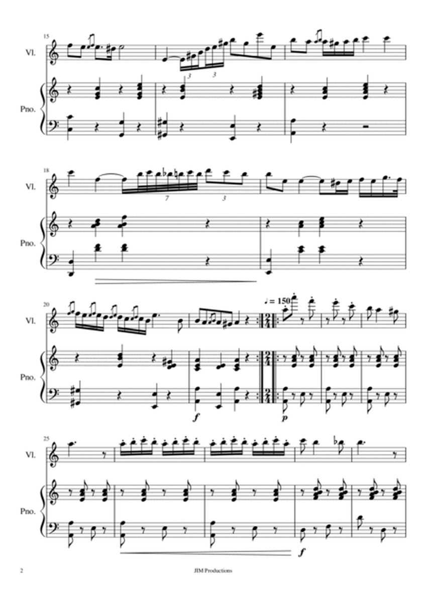 CZARDAS (Vittorio Monti) | Violin or Er-hu with piano accompaniment image number null
