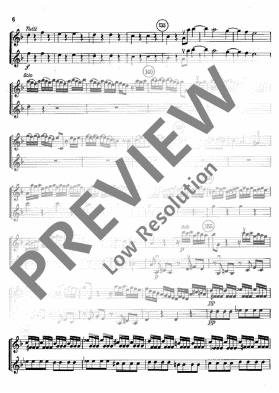 L'Estro Armonico L'Estro Armonico Violin Solo scores gallery preview page 7