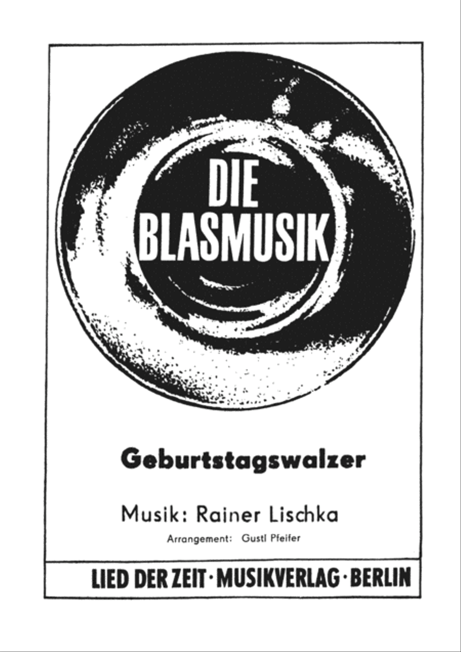 Geburtstagswalzer Geburtstagswalzer B-Flat Clarinet scores gallery preview page 1