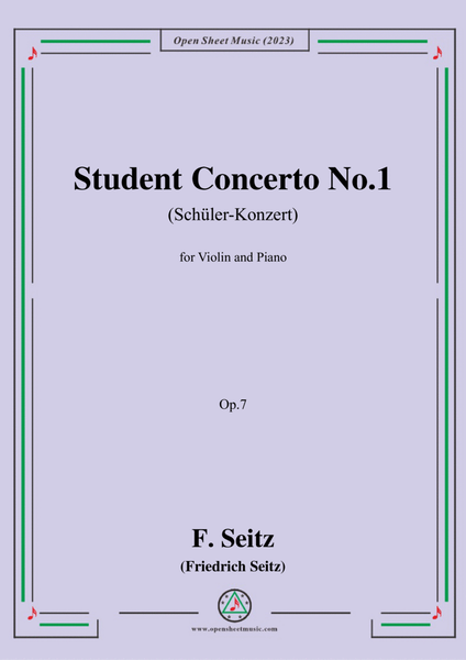 F. Seitz-Student Concerto No.1,Op.7 image number null