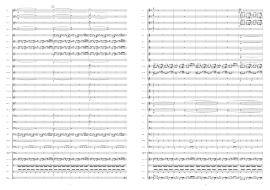 Two Tribes Two Tribes Concert Band scores gallery preview page 3