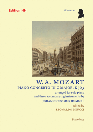 Book cover for Piano concerto in C major, K503