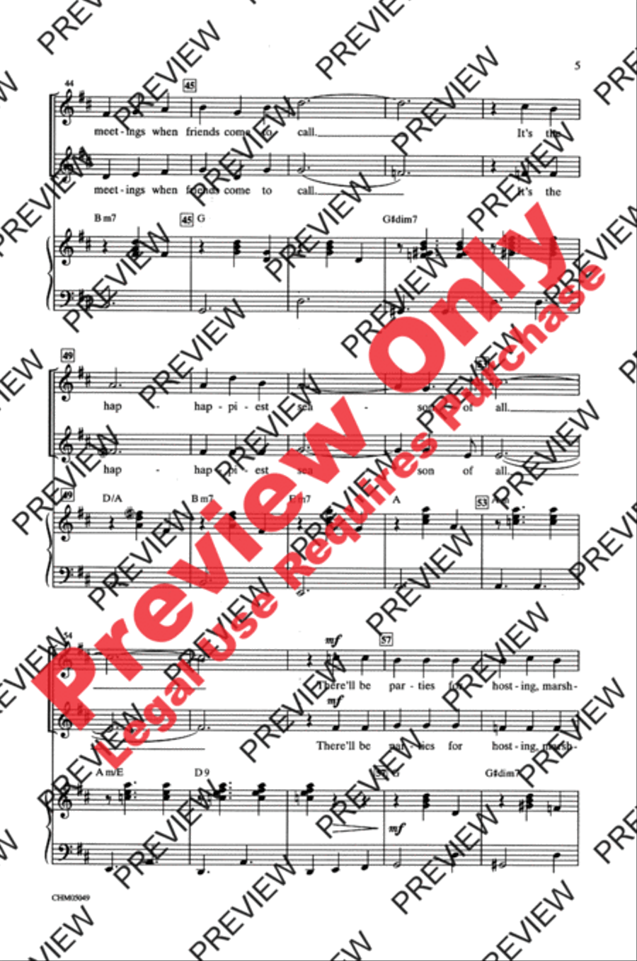 It's the Most Wonderful Time of the Year 2-Part scores gallery preview page 19