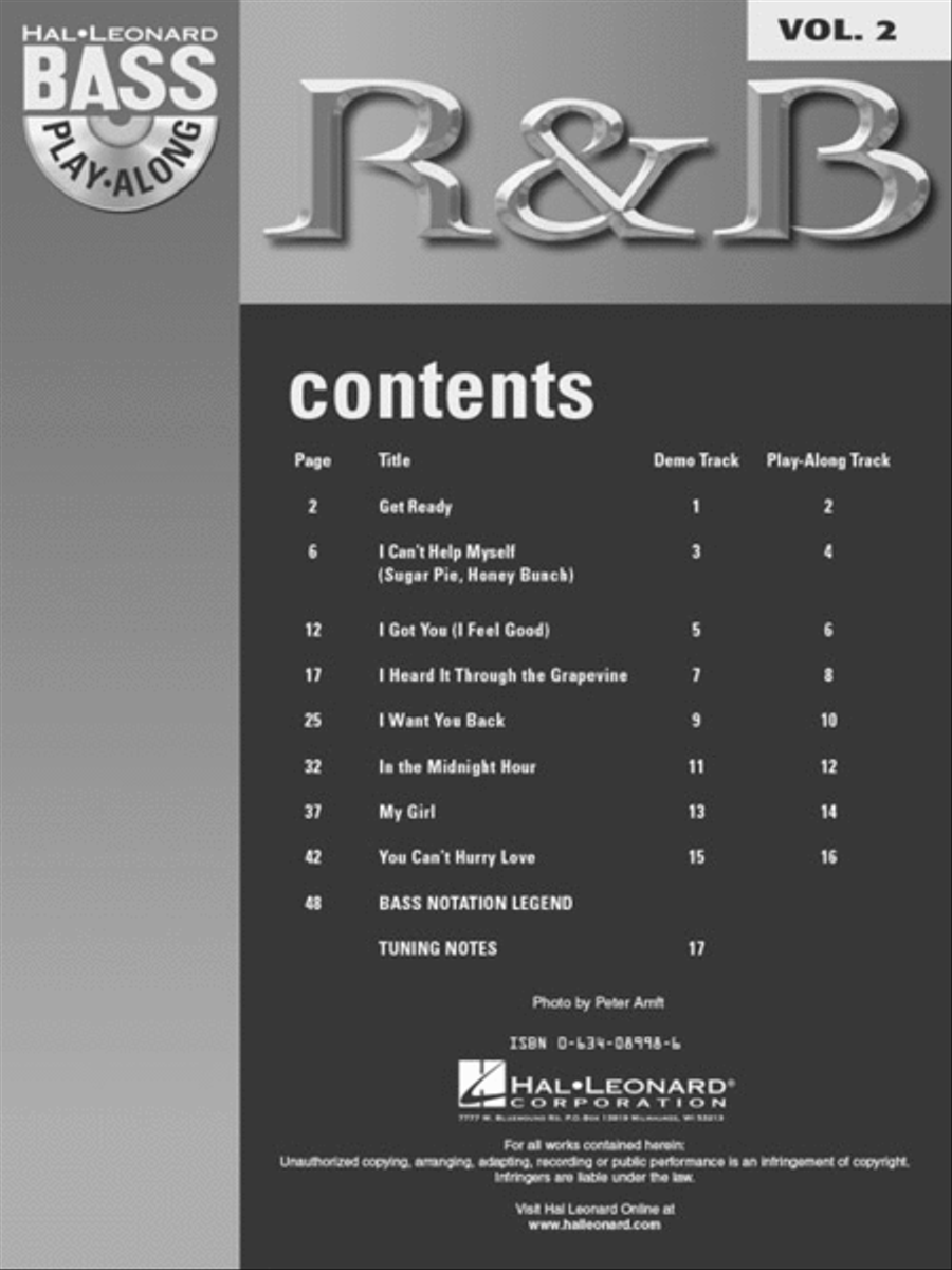 R&B Collection / Songbook scores gallery preview page 2