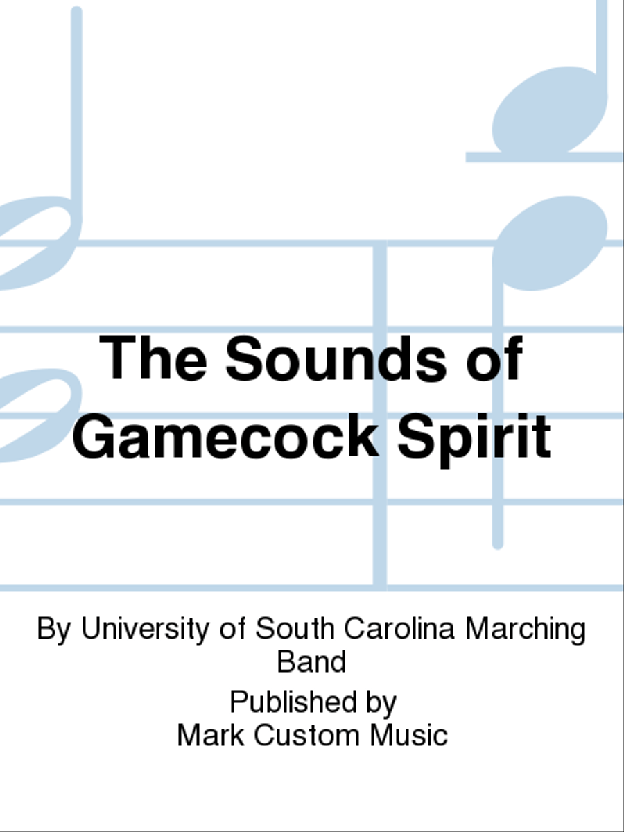 The Sounds of Gamecock Spirit Marching Band scores gallery preview page 1
