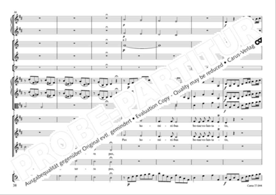 Messa per il Santissimo Natale 4-Part scores gallery preview page 29