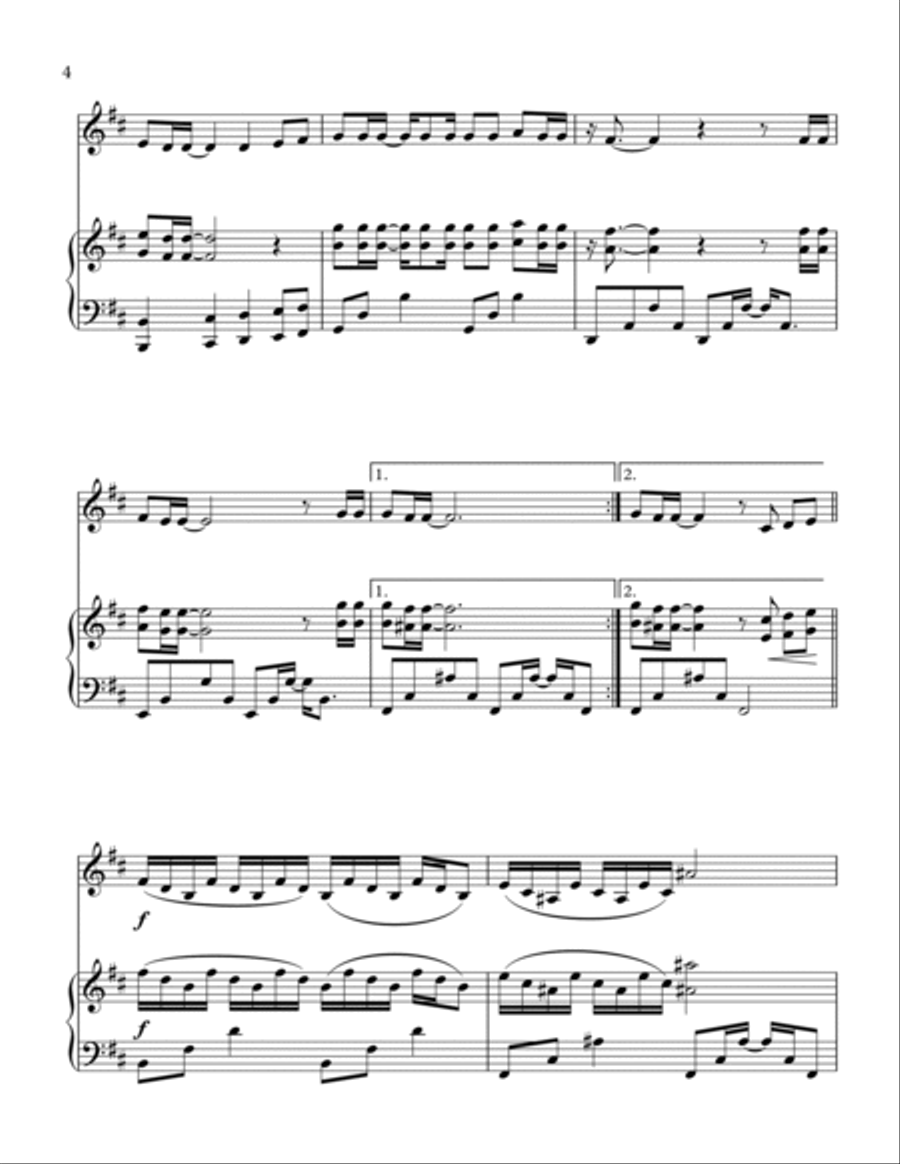 Hotel California Woodwind Duet scores gallery preview page 5
