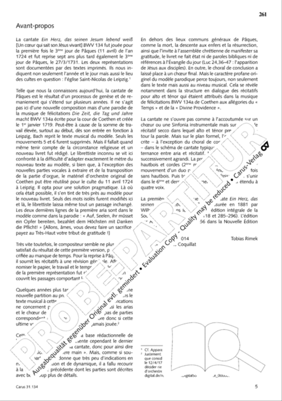 The Complete Sacred Vocal Works (Das geistliche Vokalwerk) Voice scores gallery preview page 262