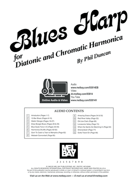 Blues Harp - For Diatonic and Chromatic Harmonica
