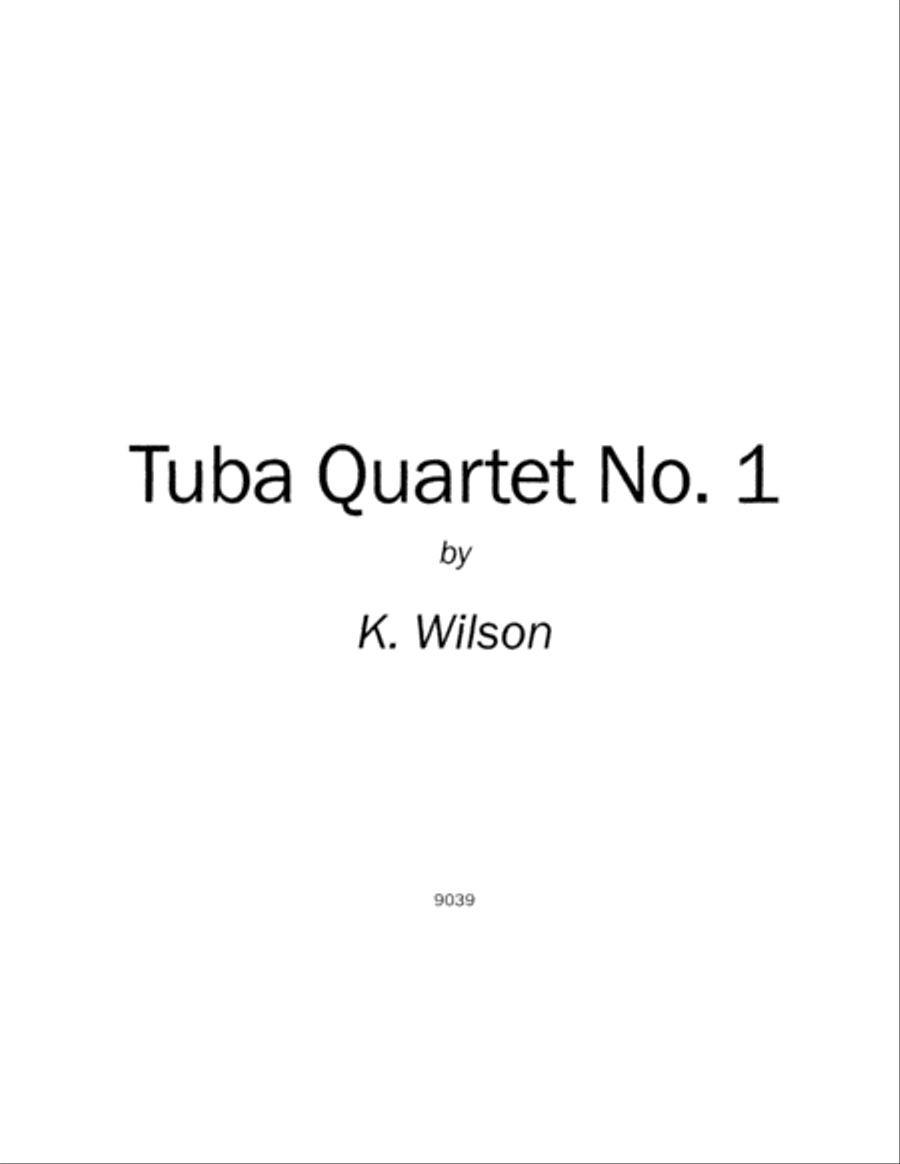 Tuba Quartet No. 1 EETT scores gallery preview page 2