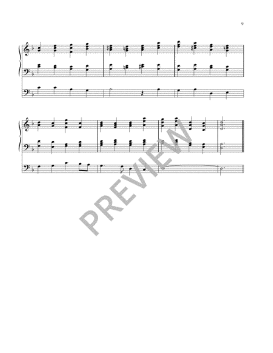 Hymn Harmonizations for Organ - Volume 4 Organ scores gallery preview page 11