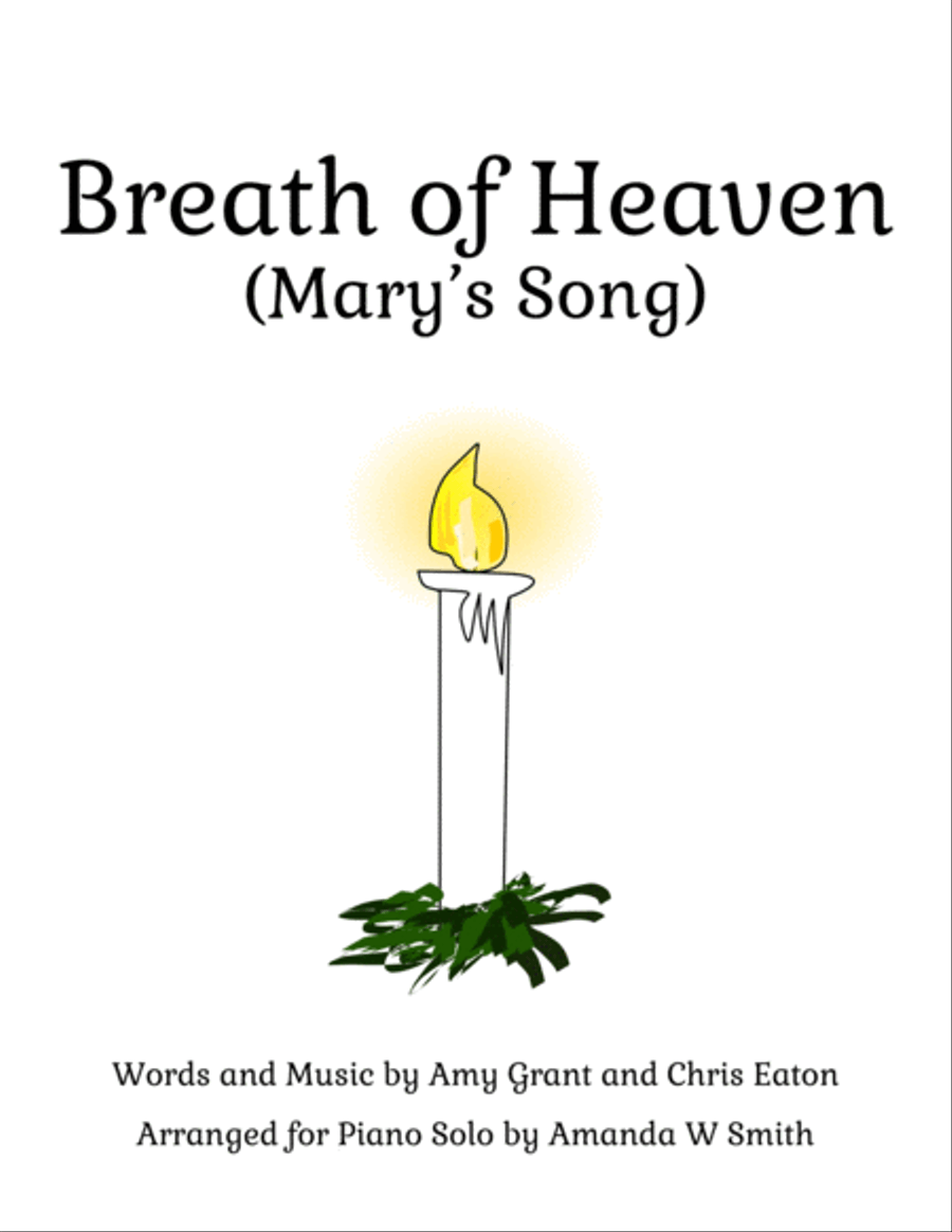 Breath Of Heaven (Mary's Song) Piano Solo scores gallery preview page 1
