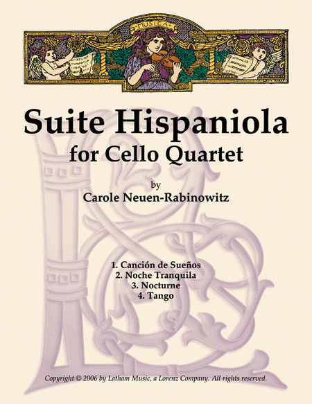 Suite Hispaniola for Cello Quartet image number null