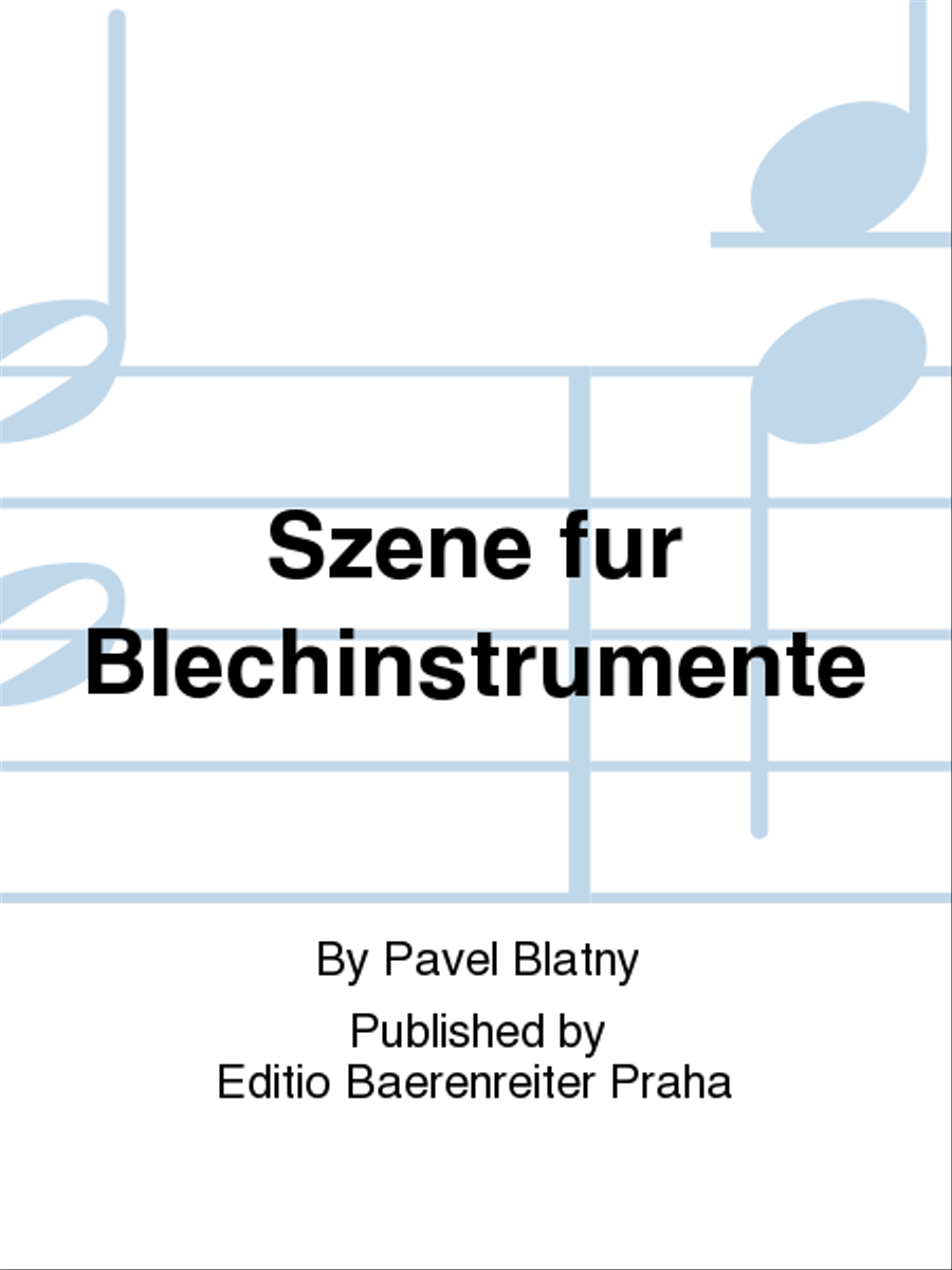Szene für Blechinstrumente Horn scores gallery preview page 1