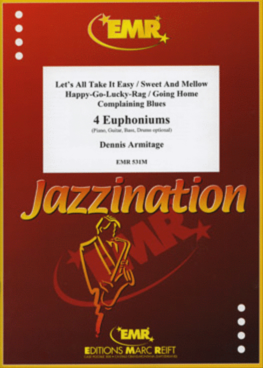 5 Jazzinations Euphonium Quartet scores gallery preview page 1