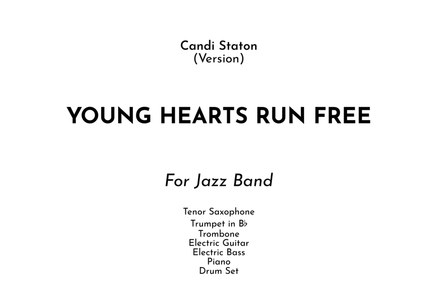 Young Hearts Run Free Jazz Ensemble scores gallery preview page 1
