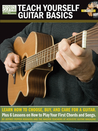Book cover for Teach Yourself Guitar Basics