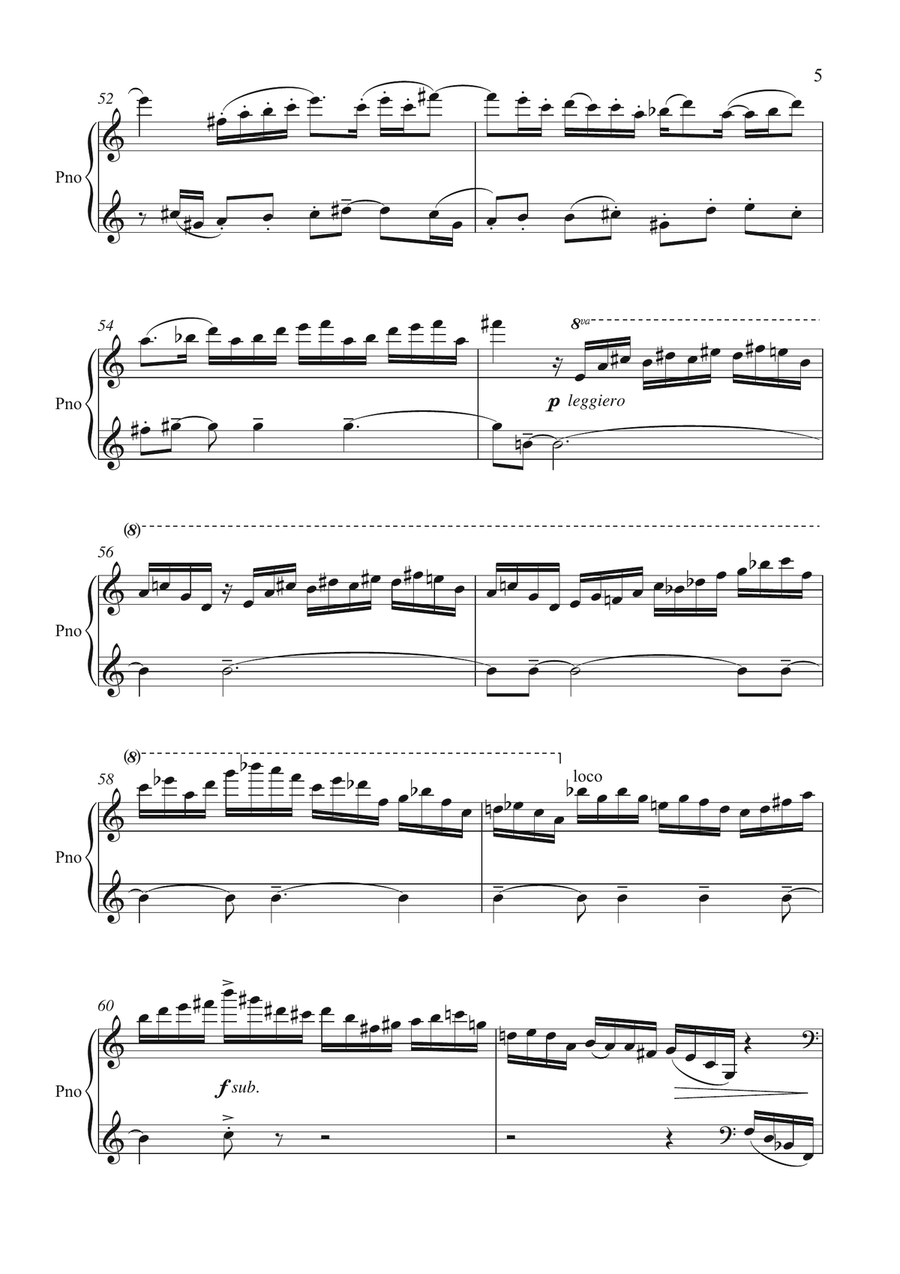 Sonata (Study No. 12) Piano Method scores gallery preview page 5