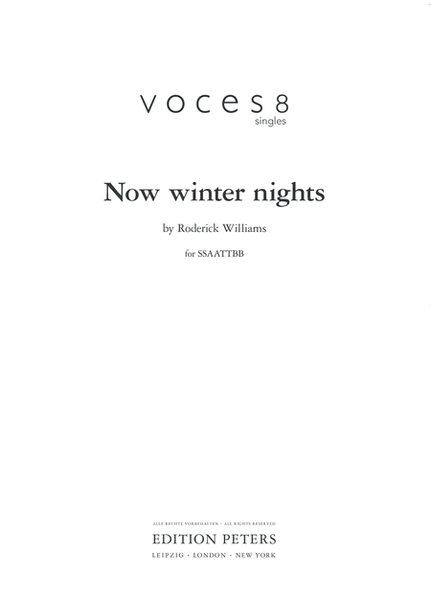 Now winter nights image number null