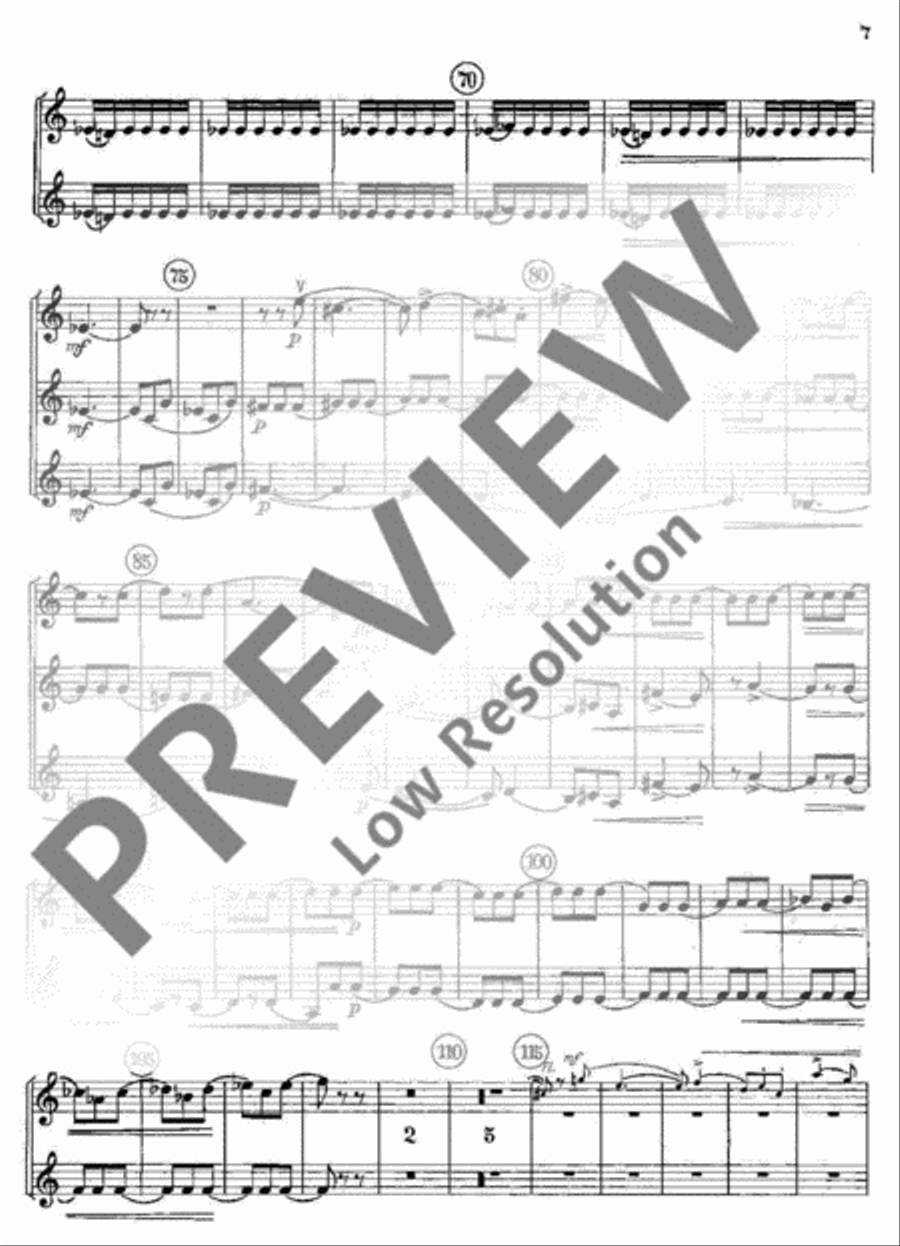 Plöner Musiktag Violin scores gallery preview page 8