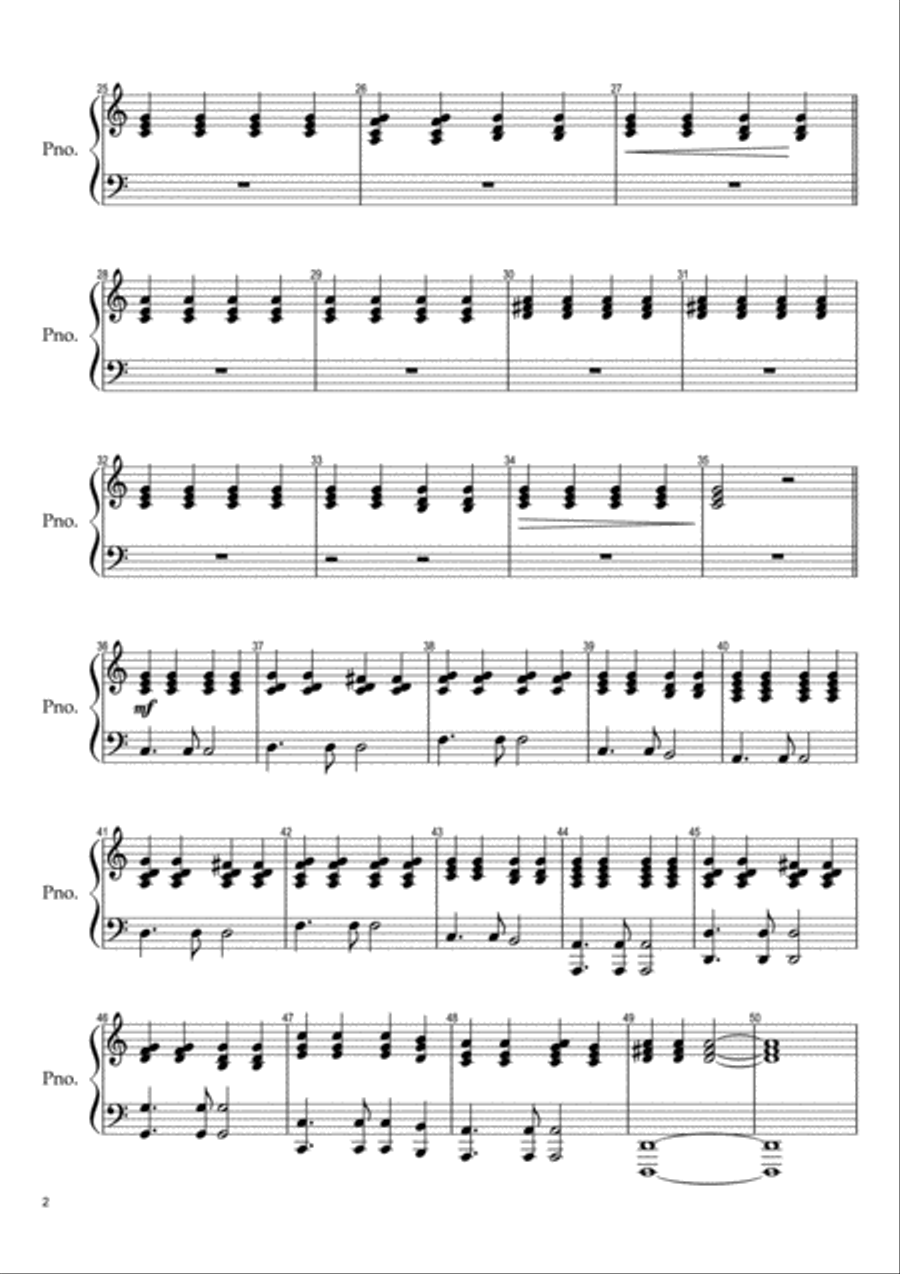 Come What May Come What May Small Ensemble scores gallery preview page 2