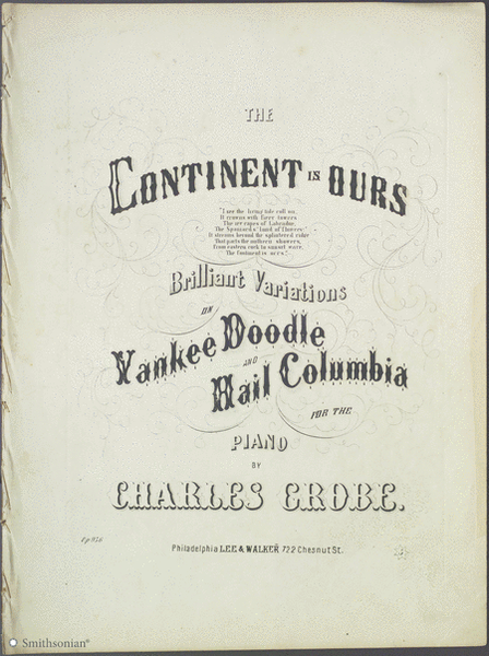 The Continent is Ours - Brilliant Variations on Yankee Doodle and Hail Columbia