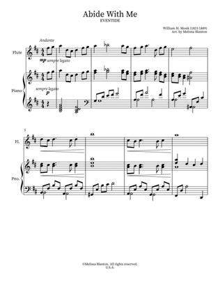 Abide With Me for Flute and Piano