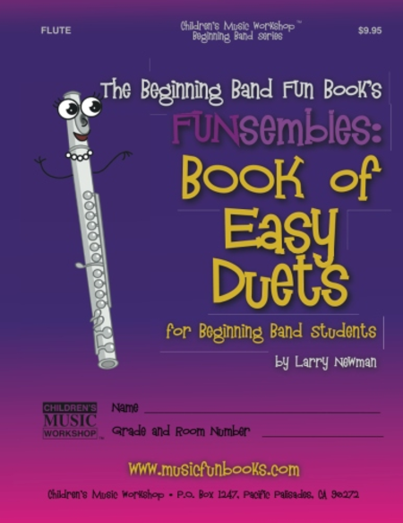 The Beginning Band Fun Book's FUNsembles: Book of Easy Duets (Flute)