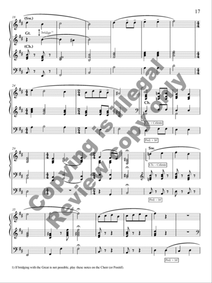 Ancient Airs and Dances, Suite No. 1 Organ Solo scores gallery preview page 38