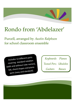 Rondo from 'Abdelazer' with backing track- Western Classical Music Classroom Ensemble: Keyboards