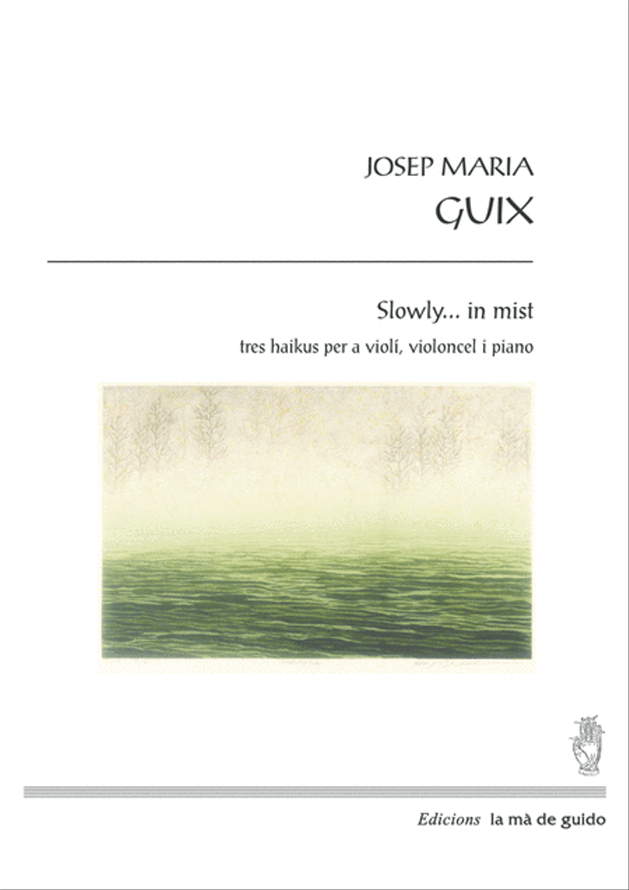 Slowly... In mist Piano Trio scores gallery preview page 1