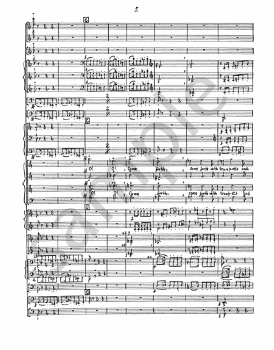 A Proclamation Choir scores gallery preview page 8