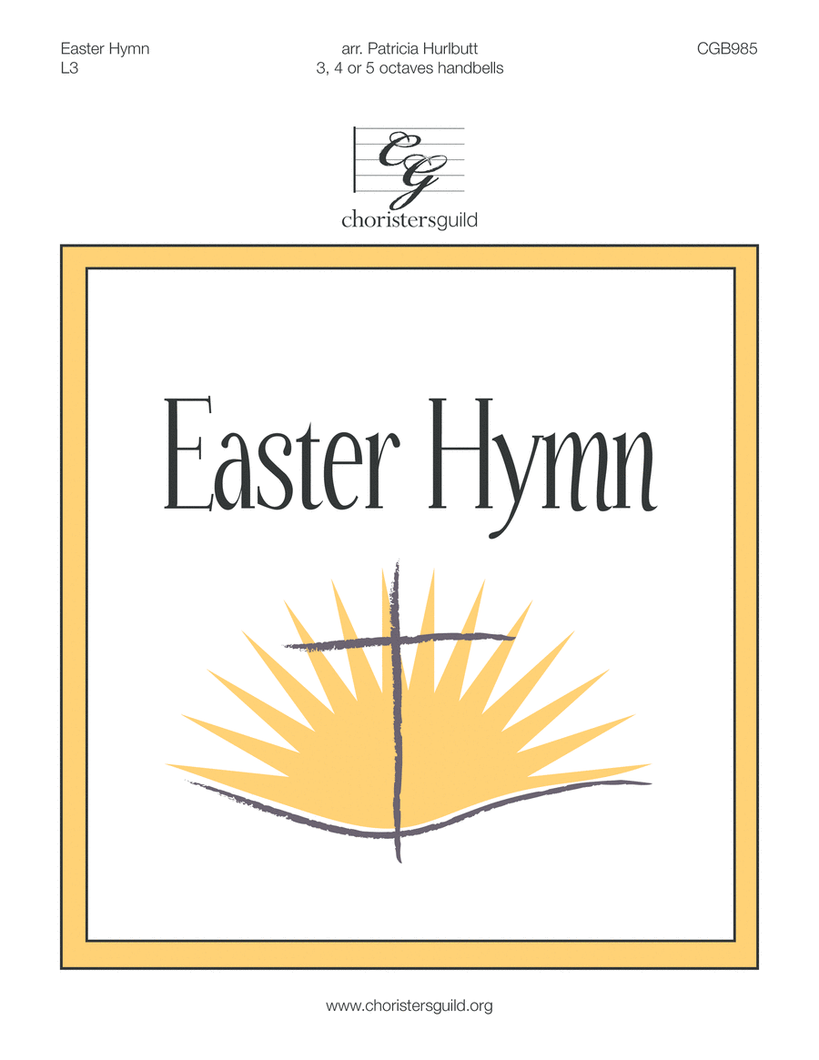 Easter Hymn Handbell Choir scores gallery preview page 1